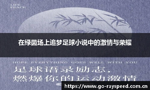 在绿茵场上追梦足球小说中的激情与荣耀